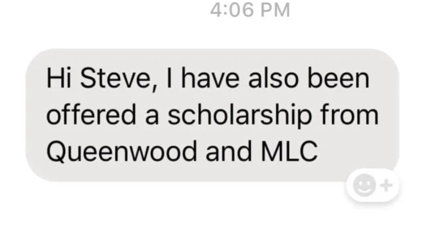 scholarly scholarship result with offers at Queenwood and MLC