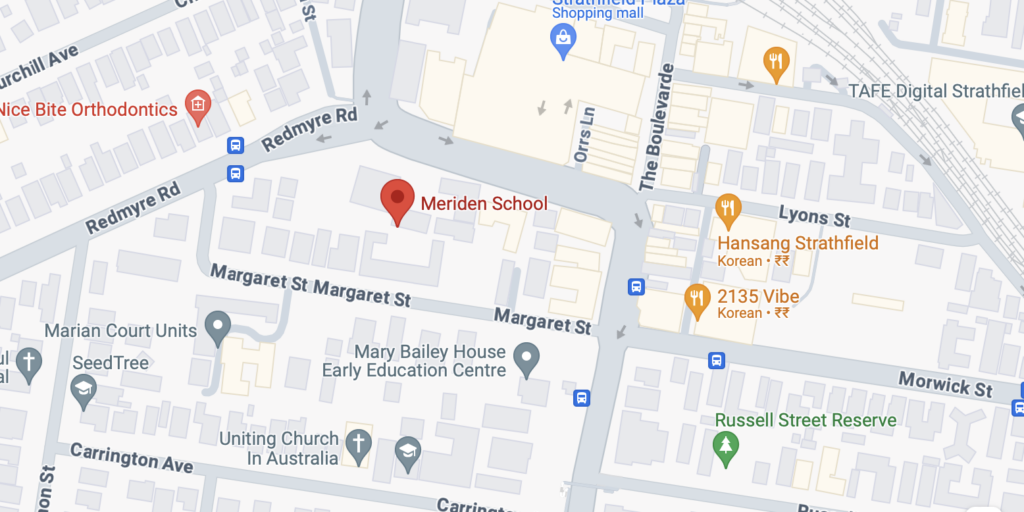 Meriden Stratfield NSW location - best private school in NSW