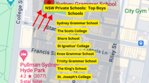 Top boys private schools in NSW.
