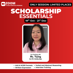 Year 4 Scholarship Essentials Zoom With Ms. Yiying Term 4 2025