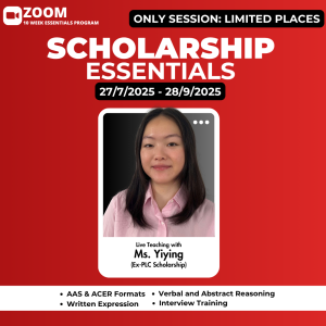 Year 4 Scholarship Essentials Zoom With Ms. Yiying Term 3 2025