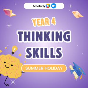 Year 4 Thinking Skills Summer Holiday Week 3 Zoom Booster 2026