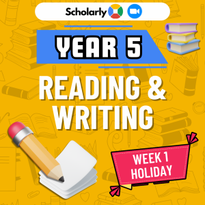 Year 5 Reading & Writing Spring Holiday Week 1 Zoom Booster 2025
