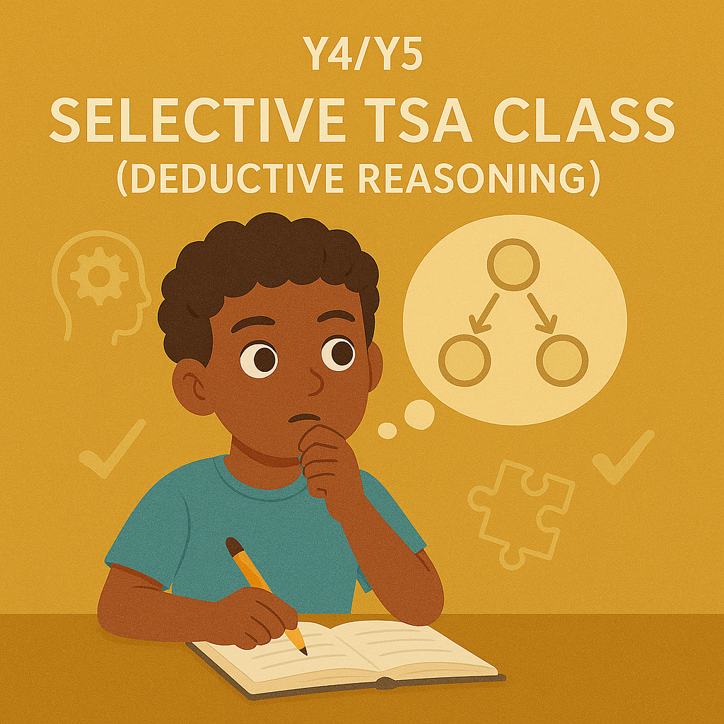 Y4/Y5 Selective Thinking Skills Class (Deductive Reasoning)