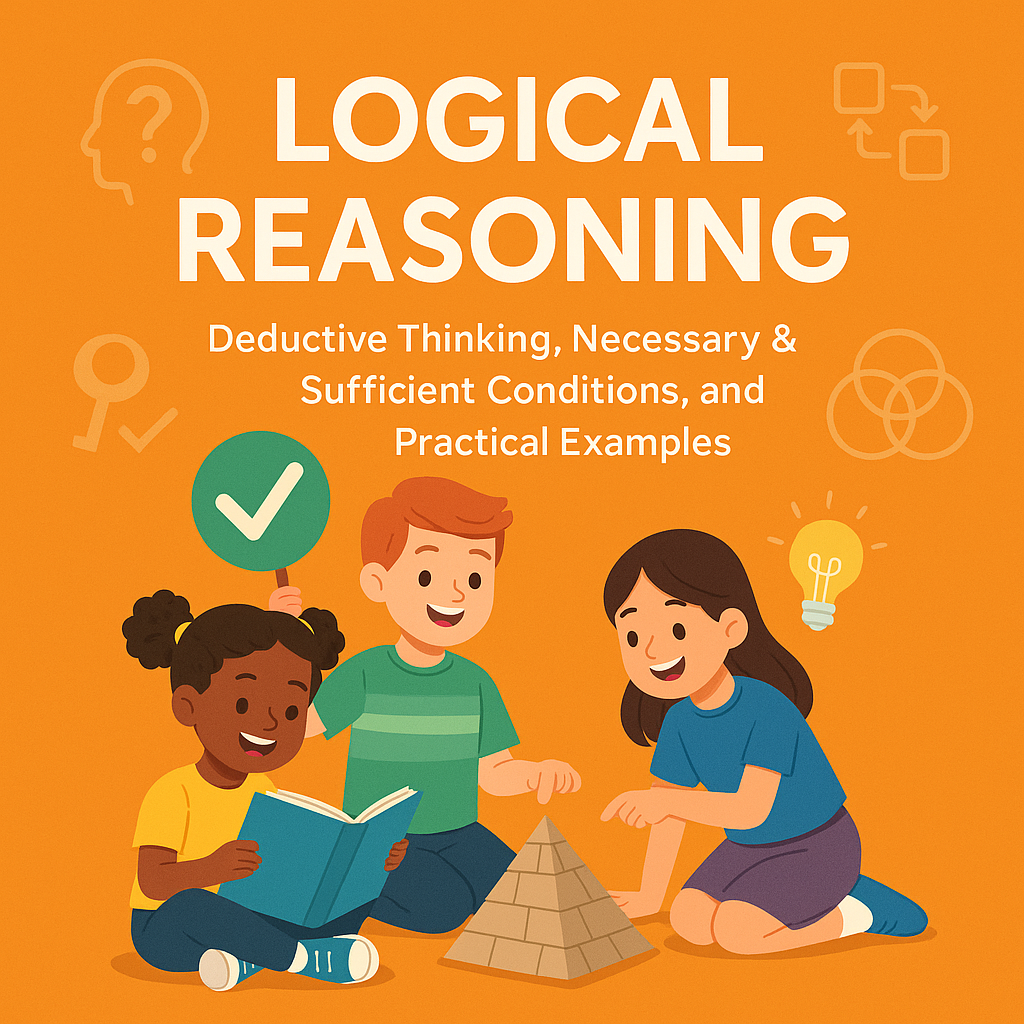 Logical Reasoning: Deductive Thinking, Necessary & Sufficient Conditions, and Practical Examples