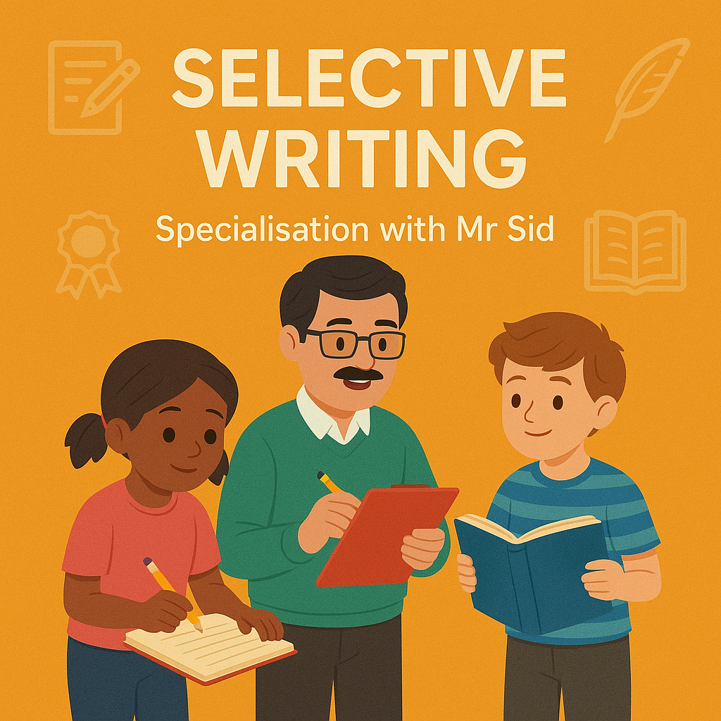SELECTIVE writing Specialisation with Mr Sid