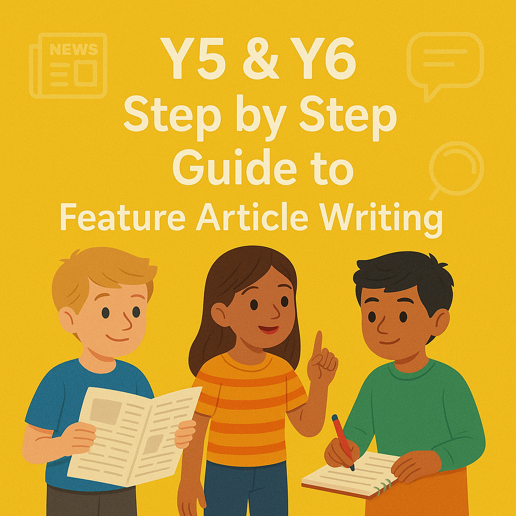 Y5 & Y6 Step by Step Guide to Feature Article Writing
