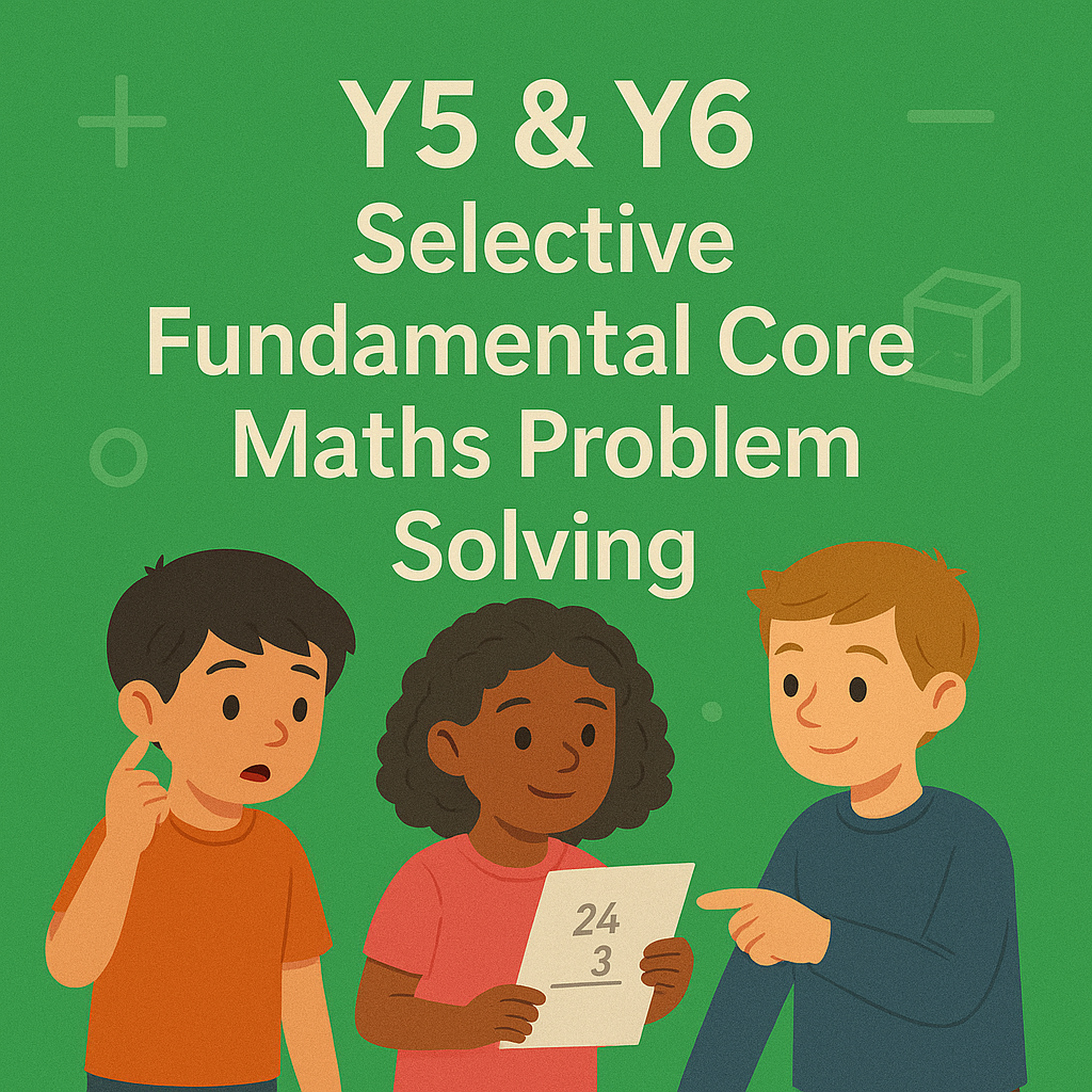 Y5 & Y6 Selective Fundamental Core Maths Problem Solving