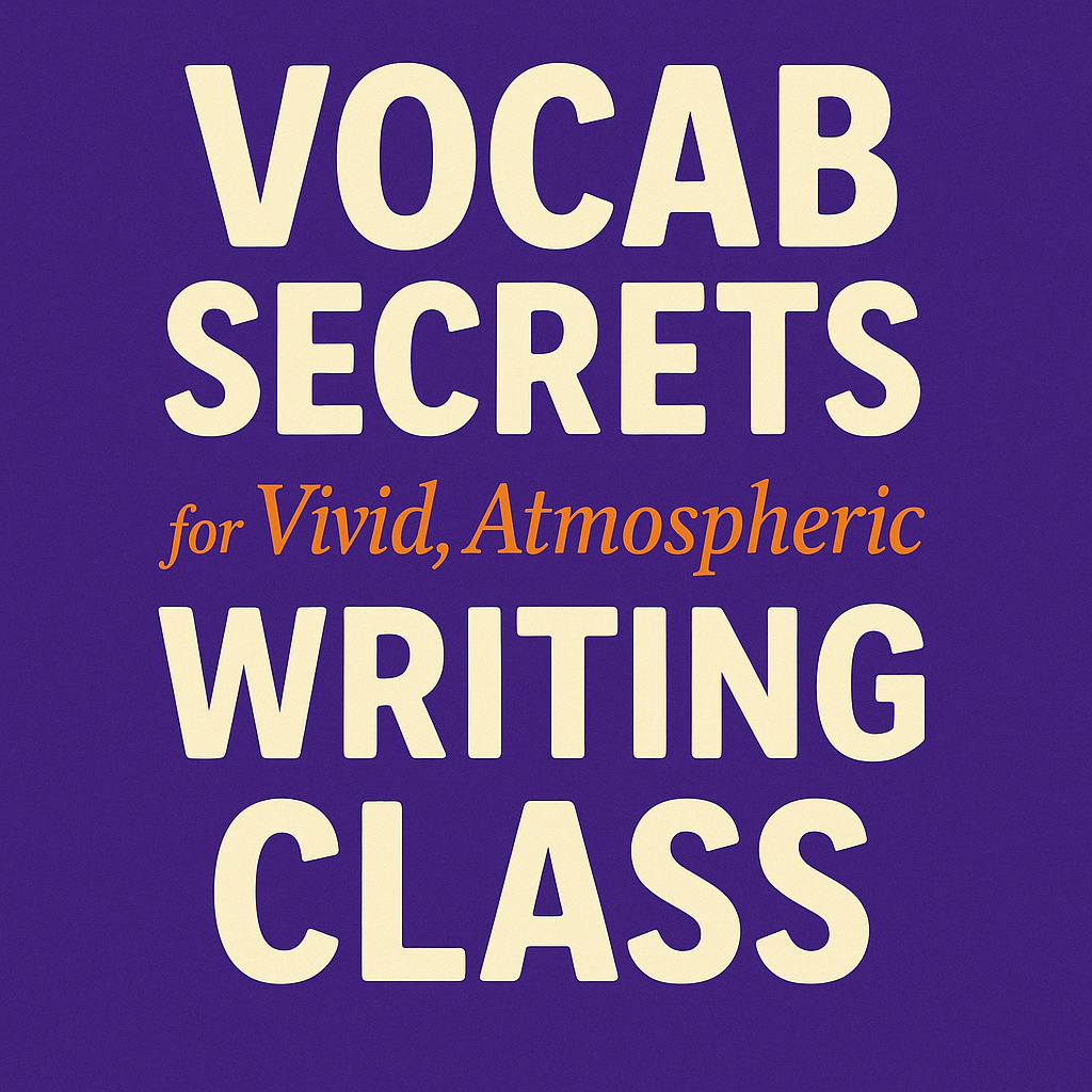VOCAB SECRETS for Vivid, Atmospheric Writing Class