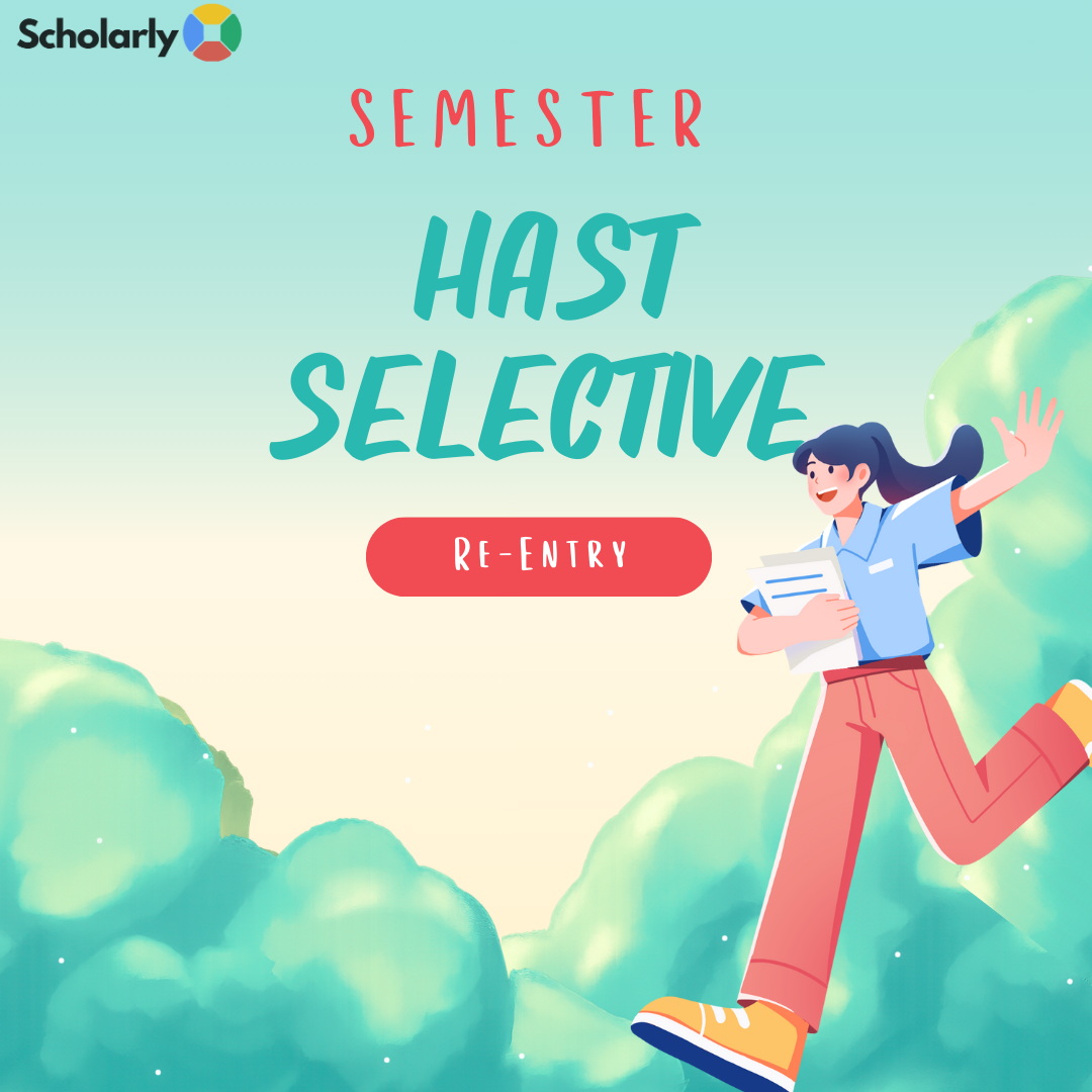 HAST Selective Re-Entry Excelerator Semester 2026