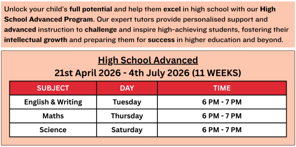 High School Advanced Term 2 2026 - Scholarly Prep