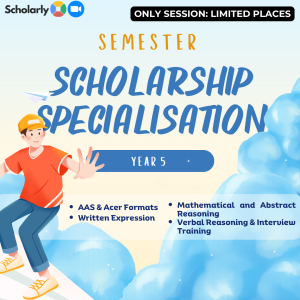 Year 5 Scholarship Specialisation Zoom Semester 2