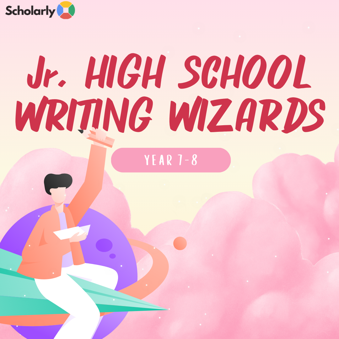 Junior HS Writing Wizards illustration
